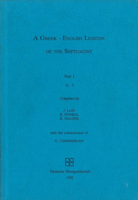 Greek–English Lexicon LXX