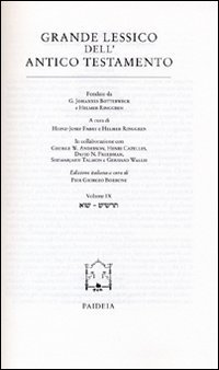 Grande lessico dell'Antico Testamento. Vol IX