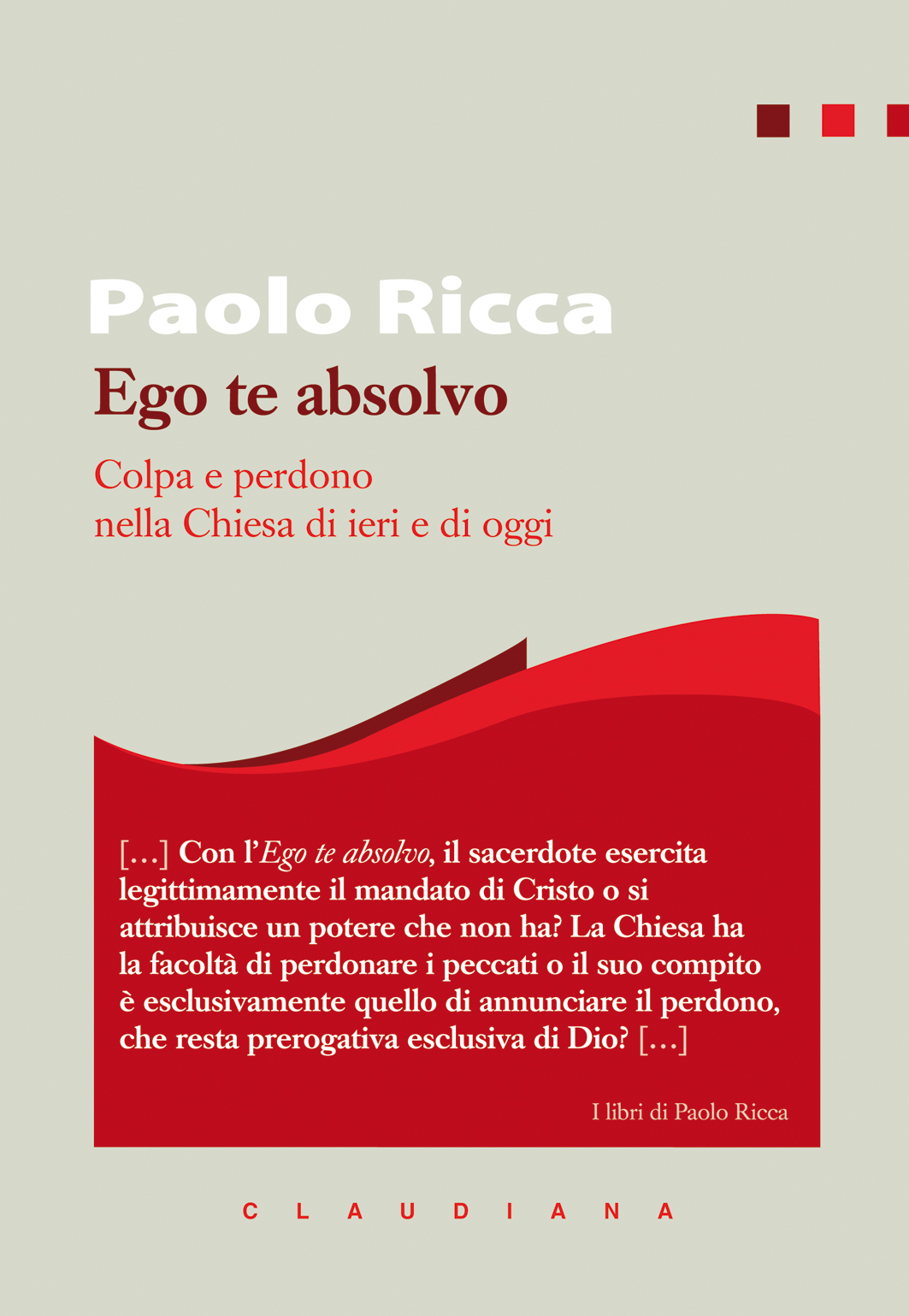 Ego Te Absolvo Paolo Ricca