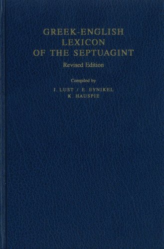 A Greek–English Lexicon of the Septuagint