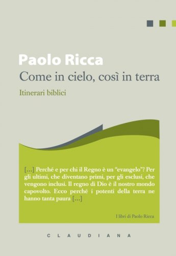 Come in cielo, così in terra - Itinerari biblici
