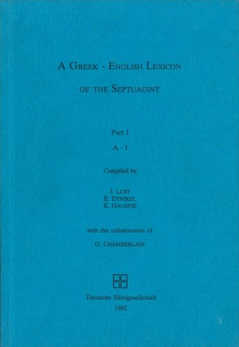 Greek–English Lexicon LXX - Volume 1