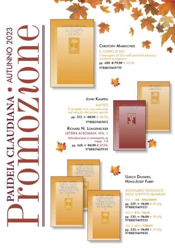 Catalogo promozionale - Novembre 2023
