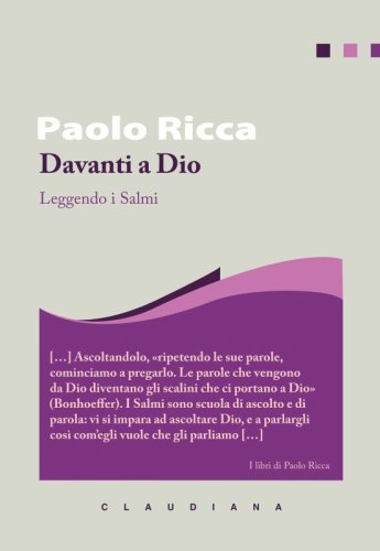 Davanti a Dio - Leggendo i Salmi