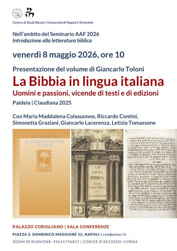 La Bibbia in lingua italiana | Napoli
