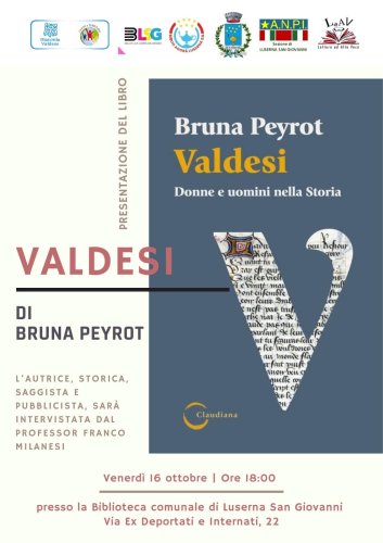 Valdesi. Donne e uomini nella Storia | Luserna San Giovanni