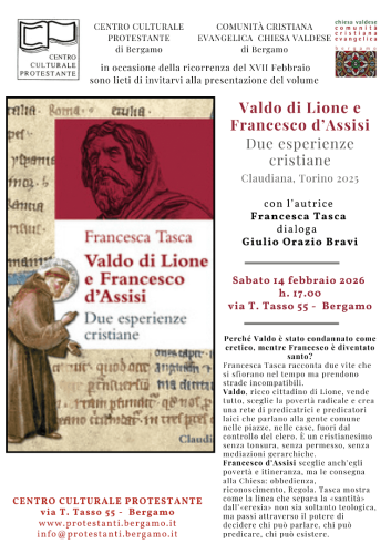 Valdo di Lione e Francesco d'Assisi | Bergamo