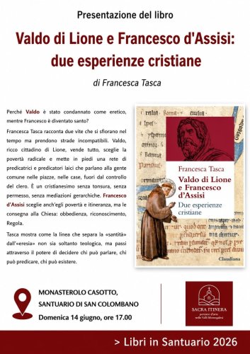 Valdo di Lione e Francesco d'Assisi | Monasterolo Casotto (CN)